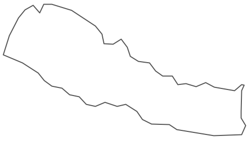 Geo Map - Asia - Nepal Contour