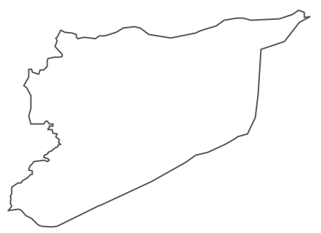 Geo Map - Asia - Syria Contour