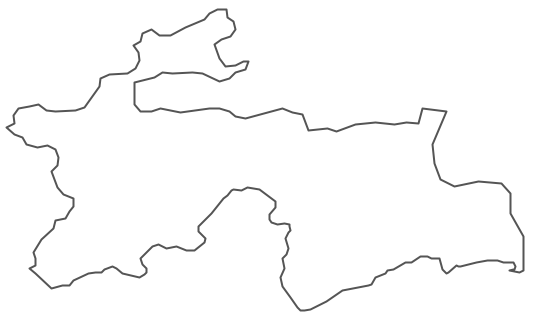 Geo Map - Asia - Tajikistan Contour