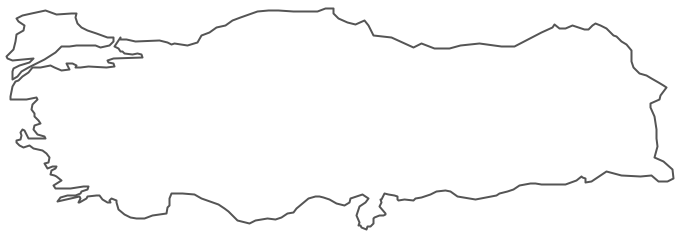 Geo Map - Asia - Turkey Contour