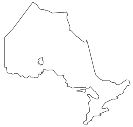 Geo Map - Canada - Ontario