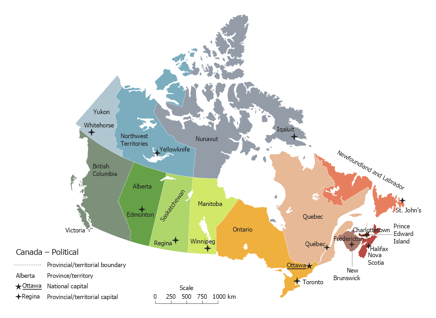 Geo Map - Canada - Prince Edward Island