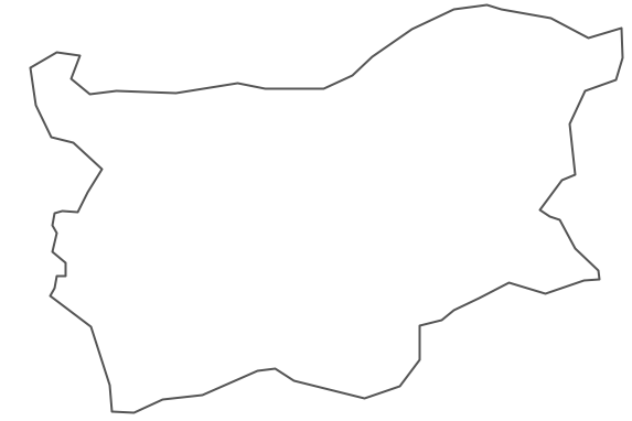 Geo Map - Europe - Bulgaria Contour