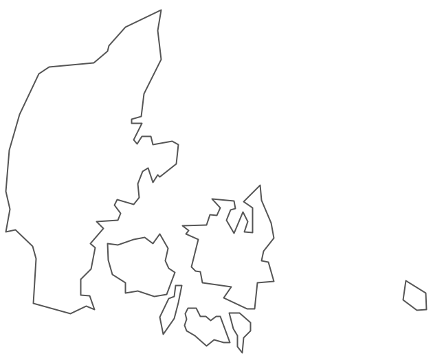Geo Map - Europe - Denmark