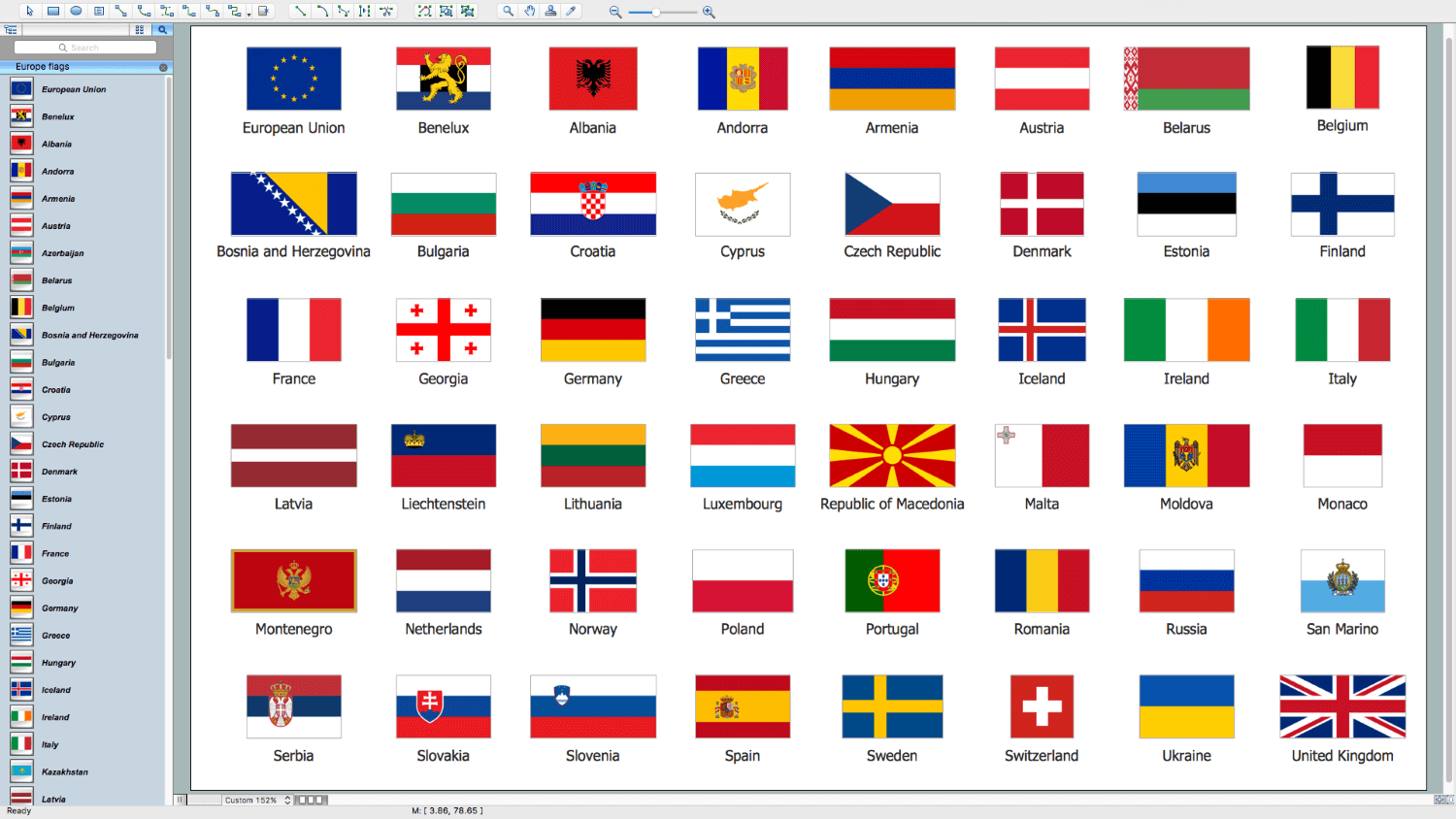 Design Elements - Europe Flags