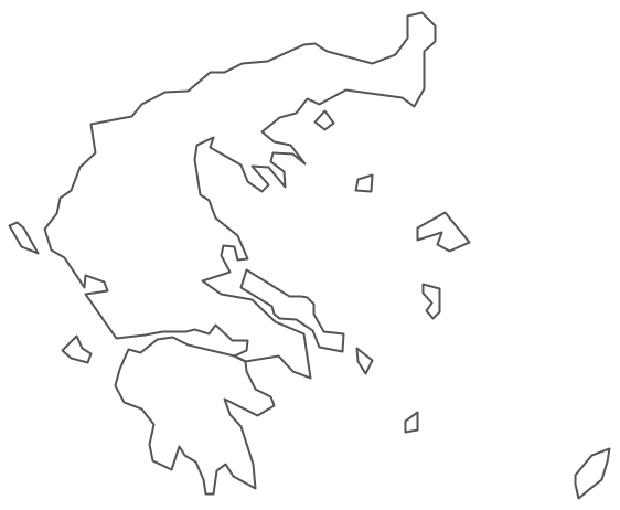Geo Map - Europe - Greece Contour
