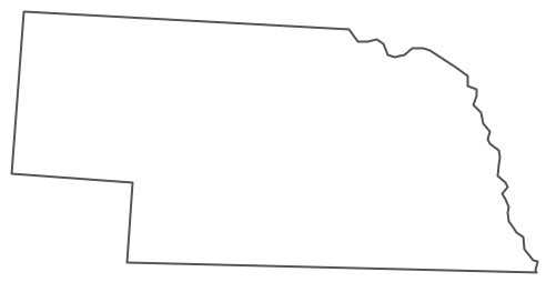 Geo Map - USA - Nebraska