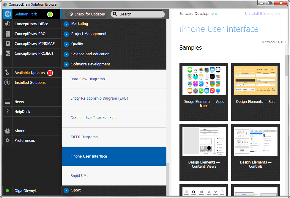 Graphical User Interface