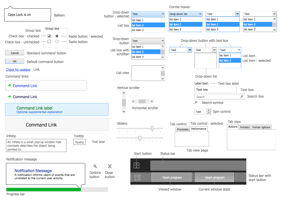 Windows 8 Controls Library