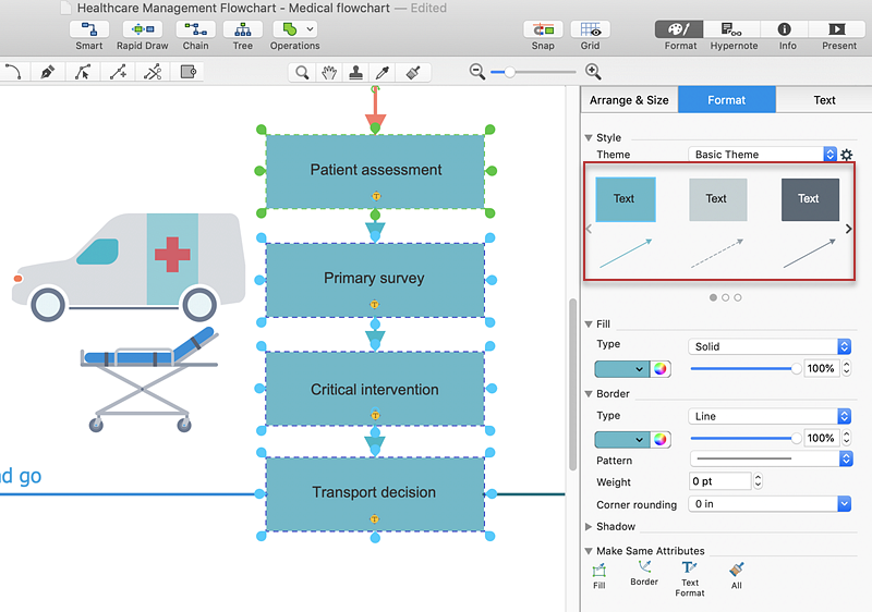 Hospital Workflow Diagram