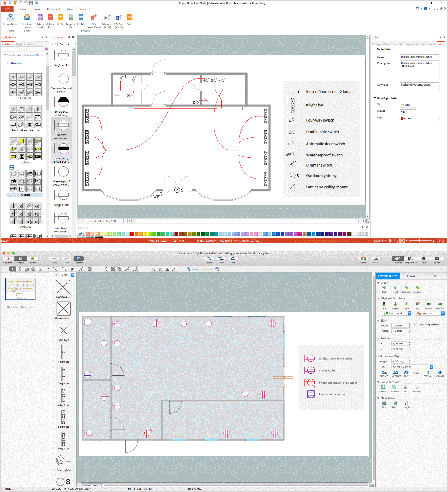 House Electrical Plan Software Electrical Diagram Software Electrical Symbols