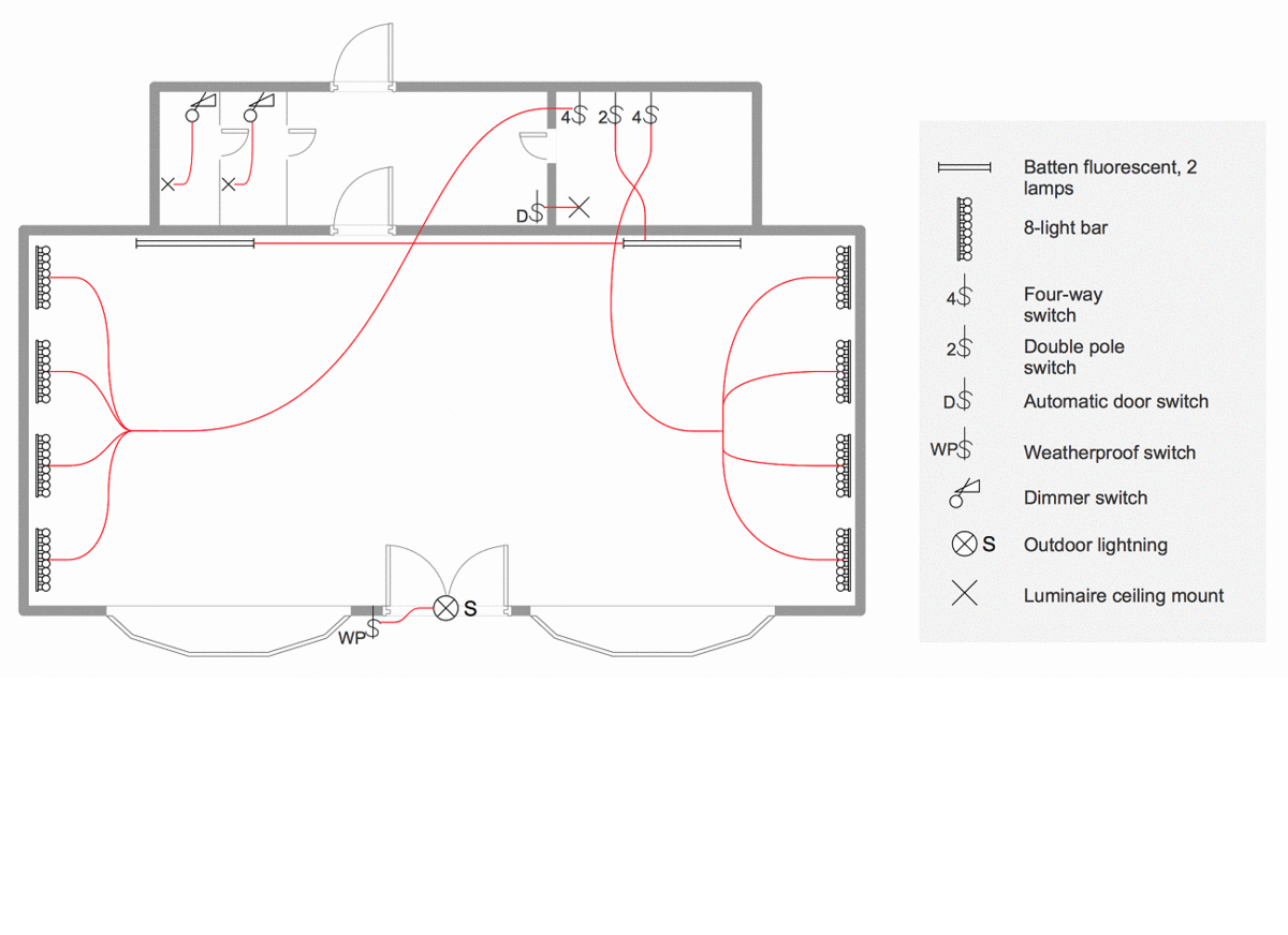 how to draw electrical layout plans