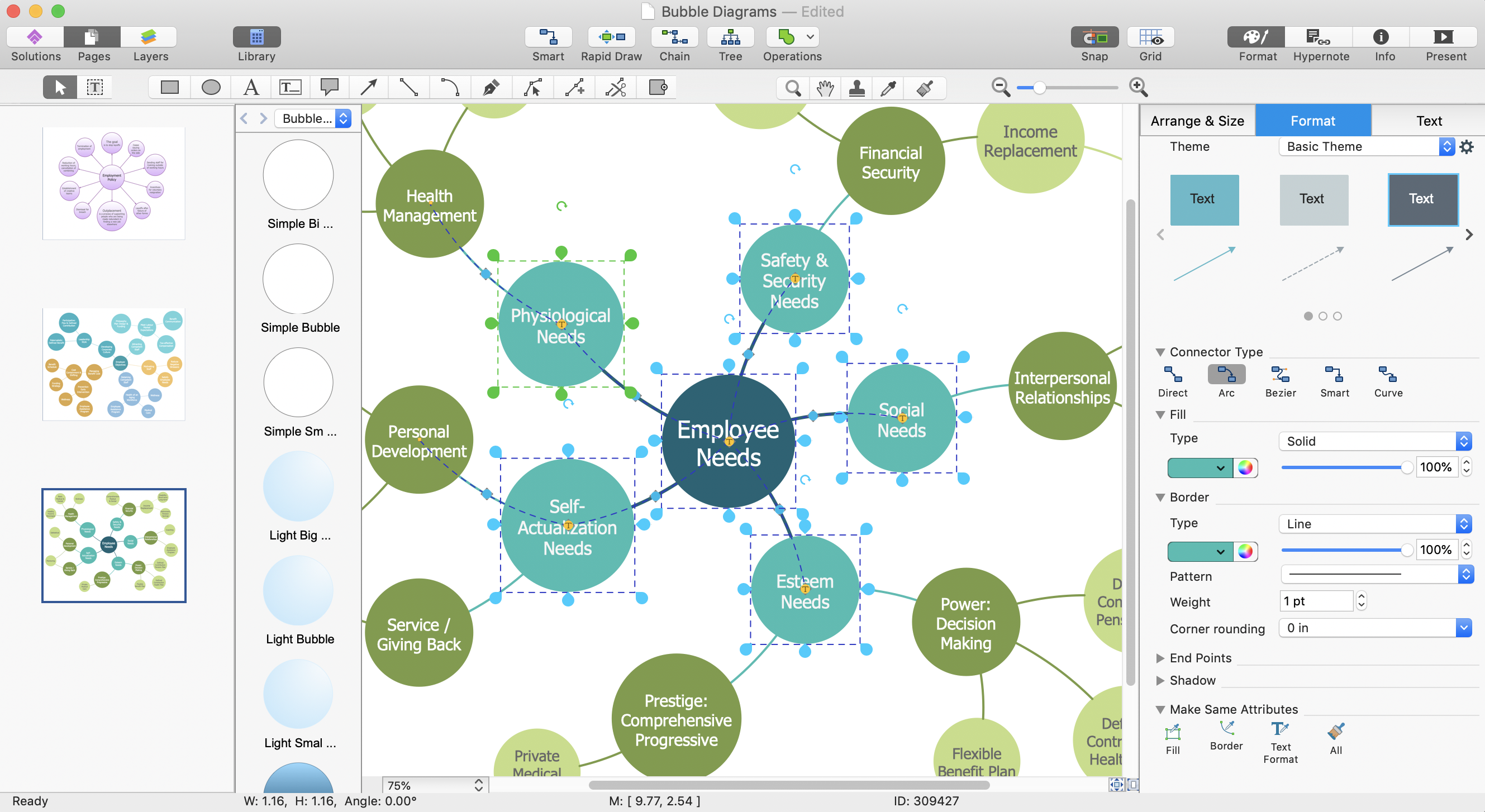 bubble-diagram