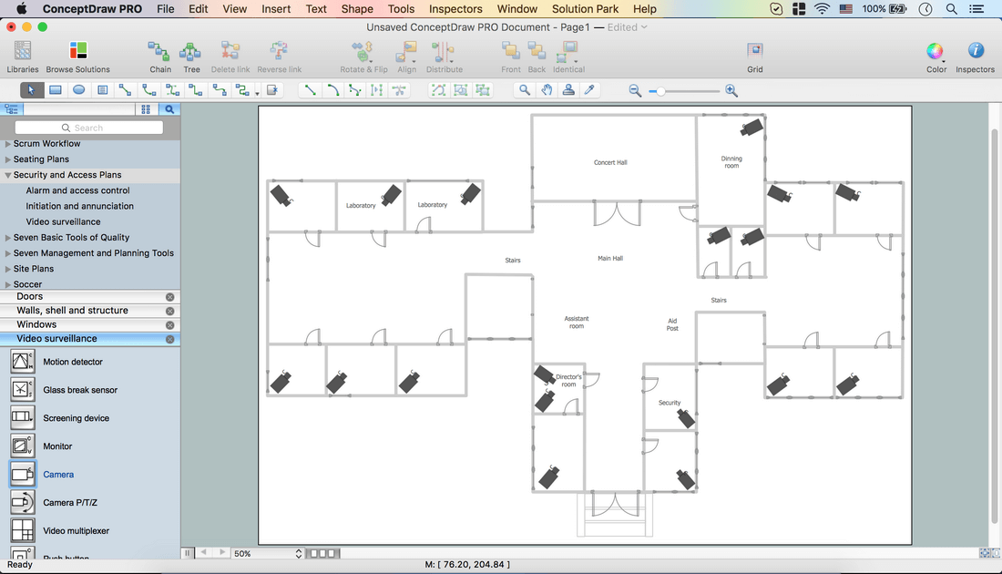 How To Create CCTV Network Diagram