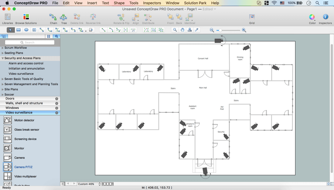 How To Create CCTV Network Diagram