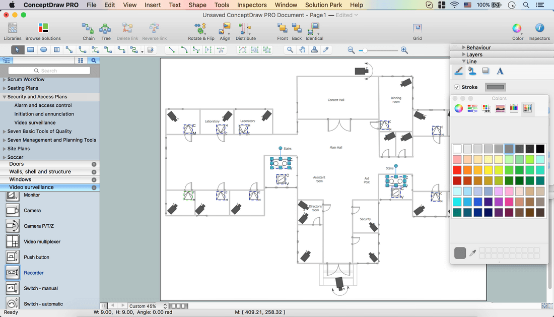 How To Create CCTV Network Diagram