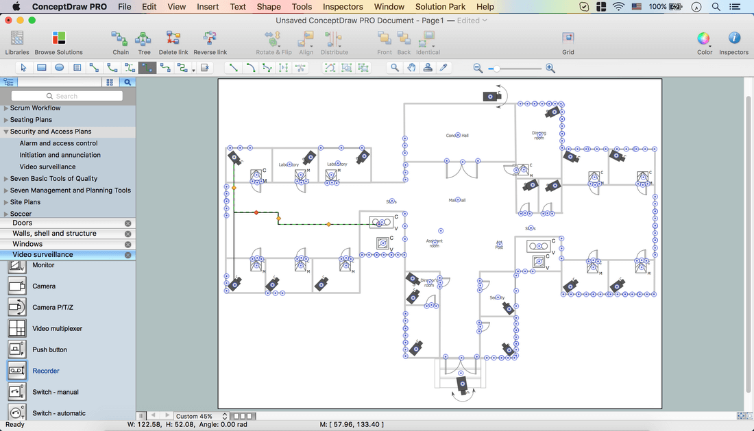 How To Create CCTV Network Diagram