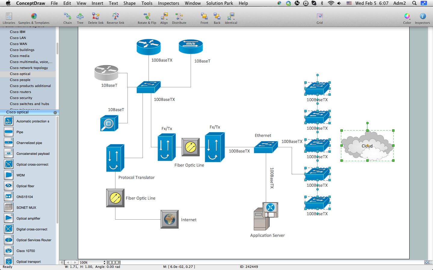 free network diagram software for students