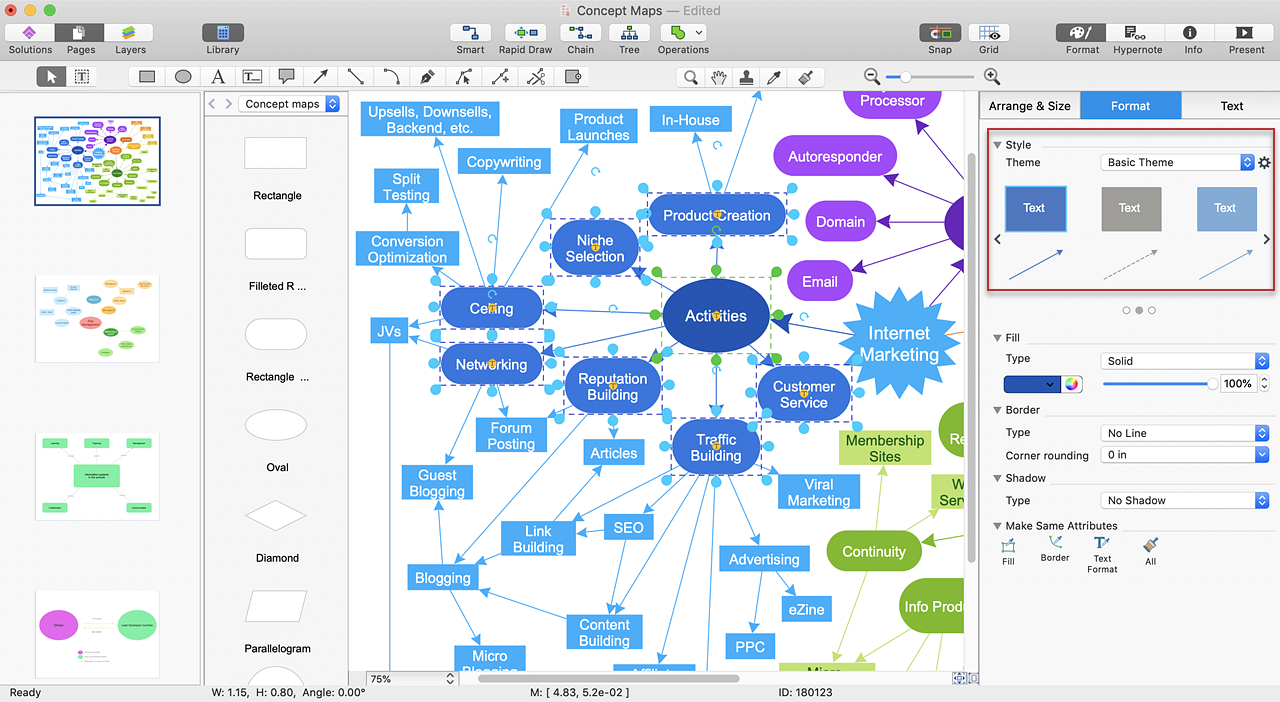 How To Create A Concept Map In Powerpoint Printable Form Templates 