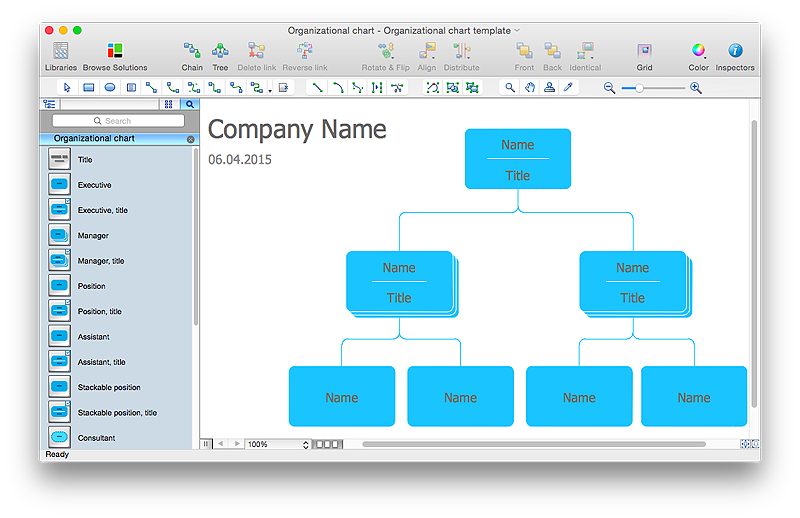 Create an Organizational Chart | ConceptDraw HelpDesk