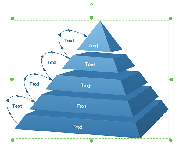 Creating Pyramid Diagram Quickly Conceptdraw Helpdesk