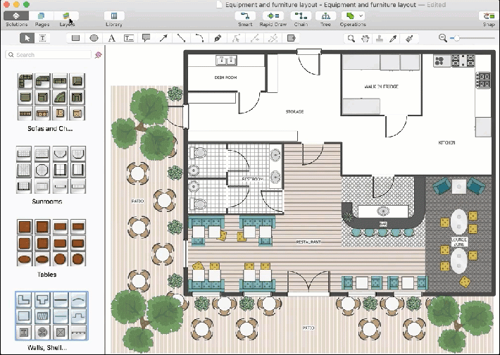 free restaurant floor plan design software for mac