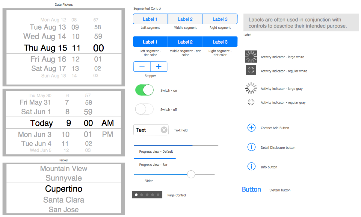 Design Elements — Controls