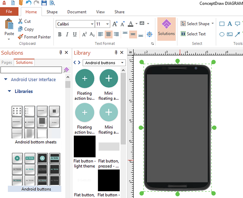 Material Design Wireframe Kit for Sketch - PSDDD.co