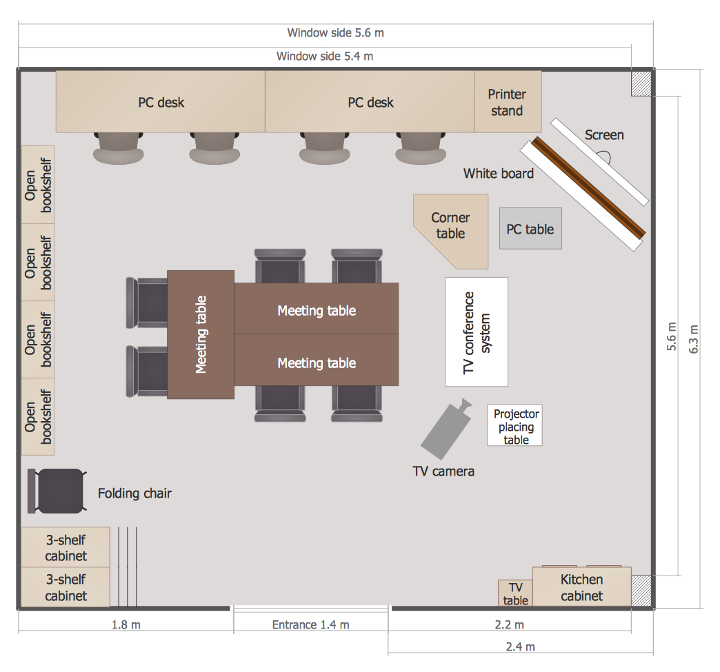 School Classroom Floor Plan  Floor Plan Template
