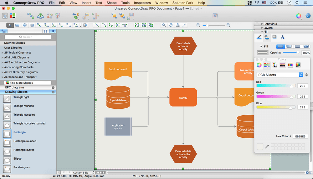 Creating EPC Diagram