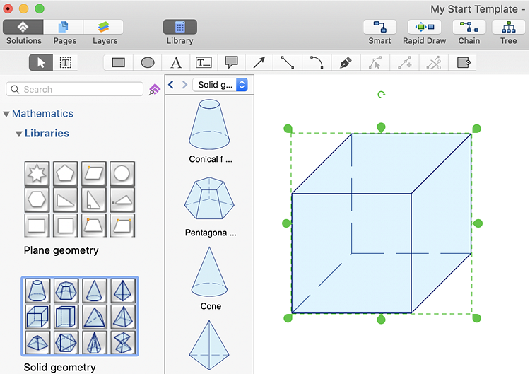 Drawing Geometric Shapes ConceptDraw HelpDesk