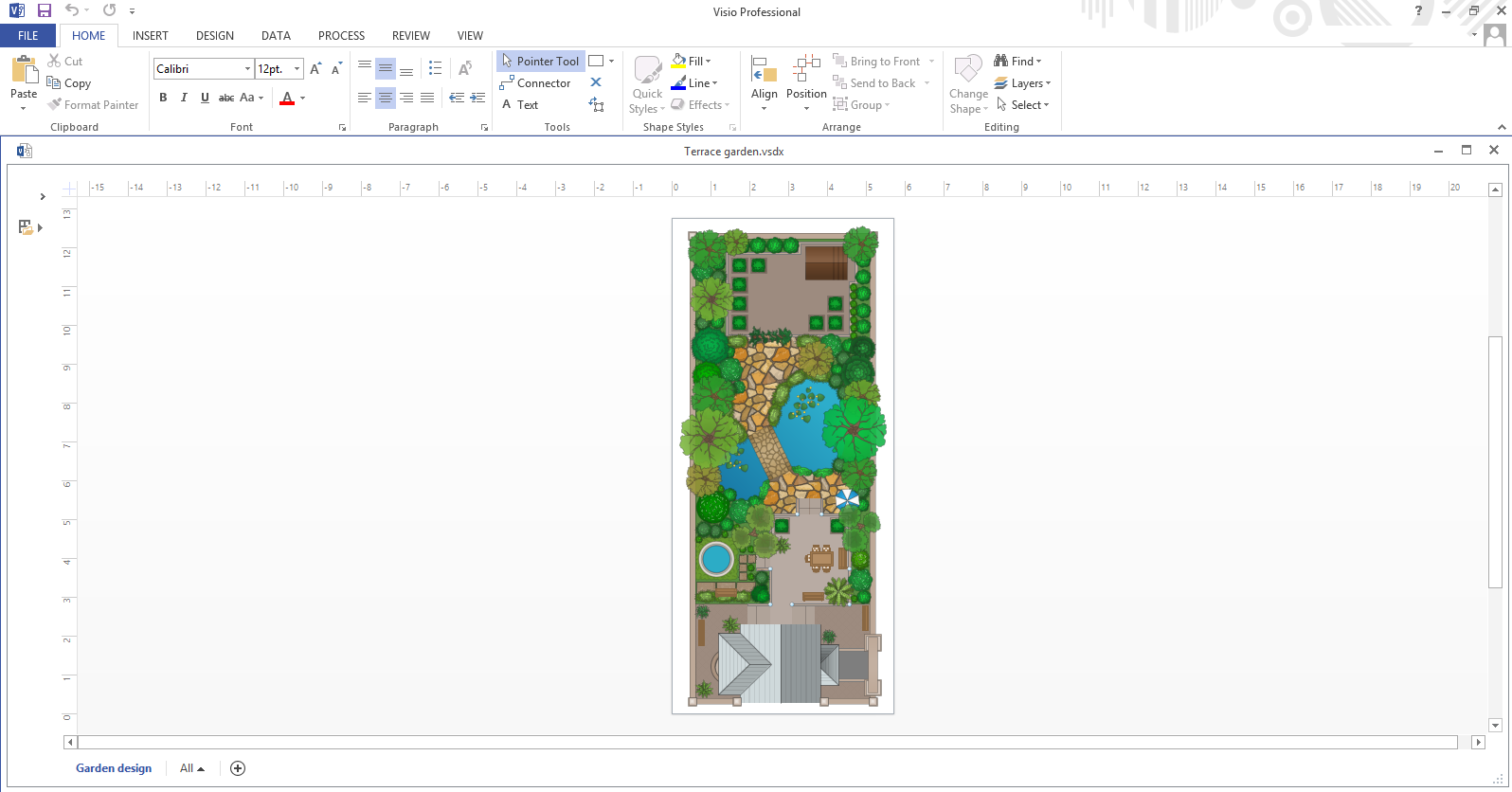 Exporting Landscape Design Plan