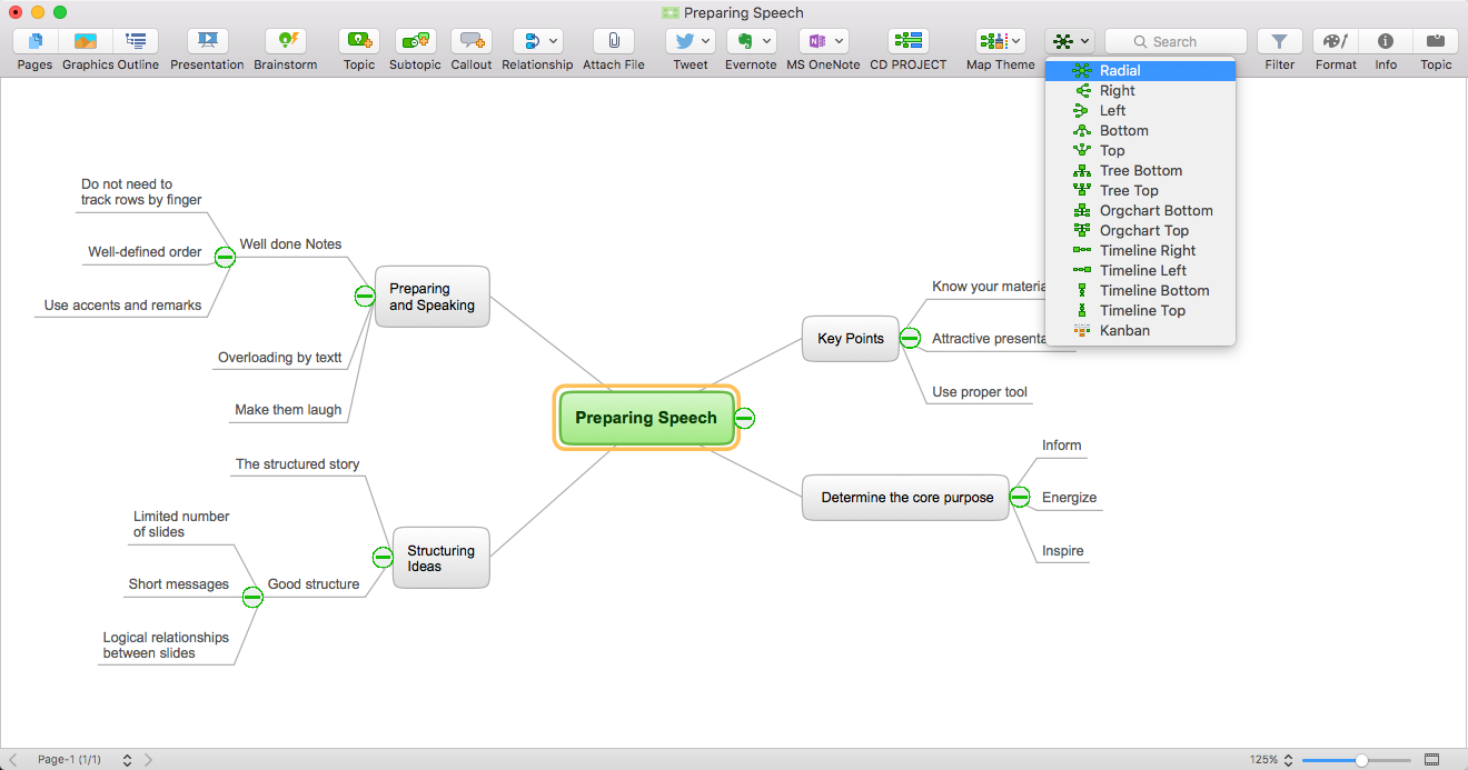 Creating a Mind Map on Mac | ConceptDraw HelpDesk