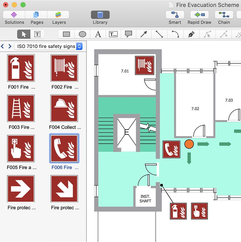 evacuation plan