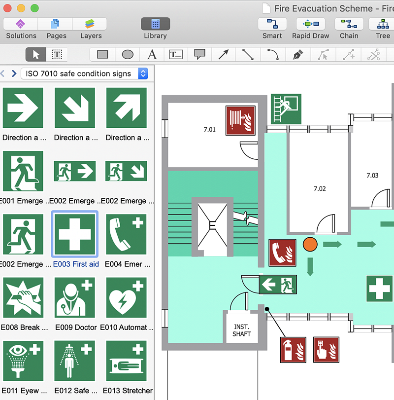 evacuation plan