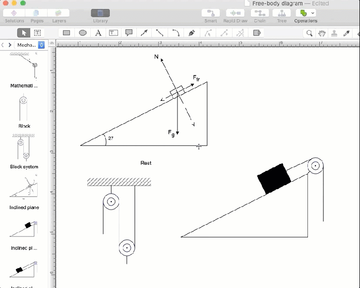 Drawing Physics illustrations | ConceptDraw HelpDesk