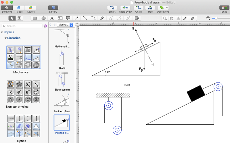 Drawing Physics illustrations | ConceptDraw HelpDesk