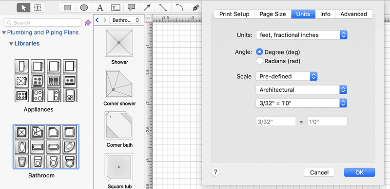 drawing plumbing plans