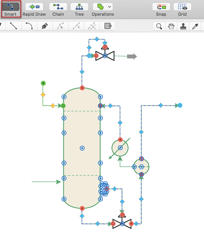 creating-a-process-flow-diagram-conceptdraw-helpdesk