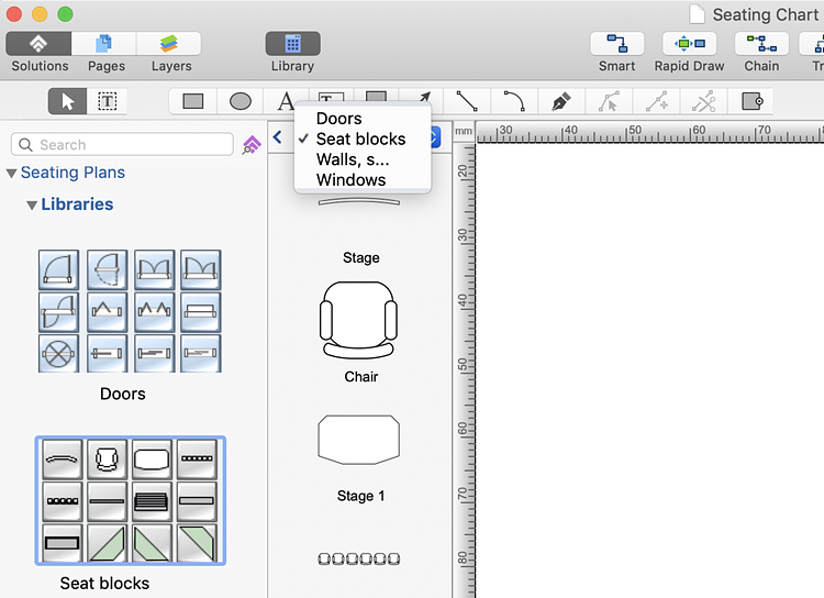 Creating a Seating Chart | ConceptDraw HelpDesk