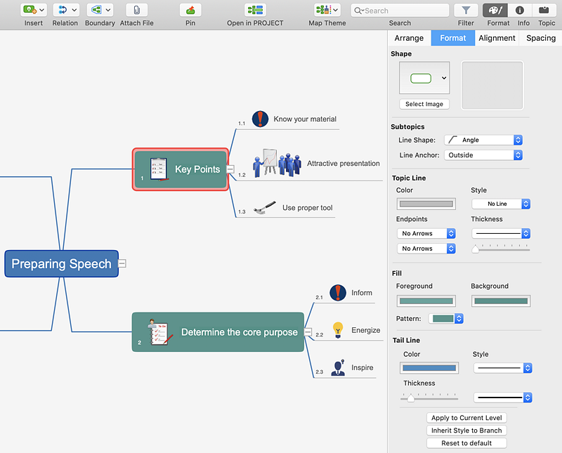 mind-map-theme