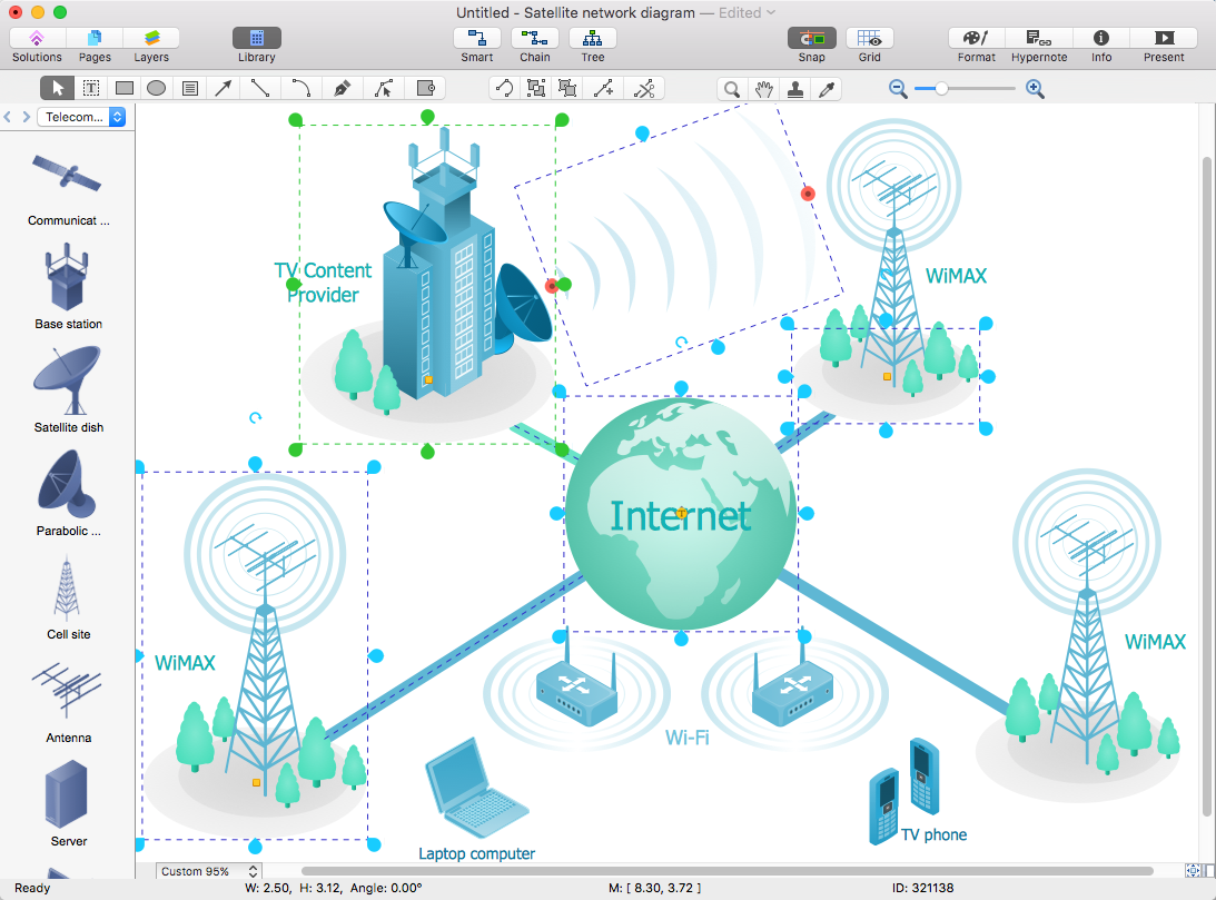 Add a Network Diagram to MS Word ConceptDraw HelpDesk