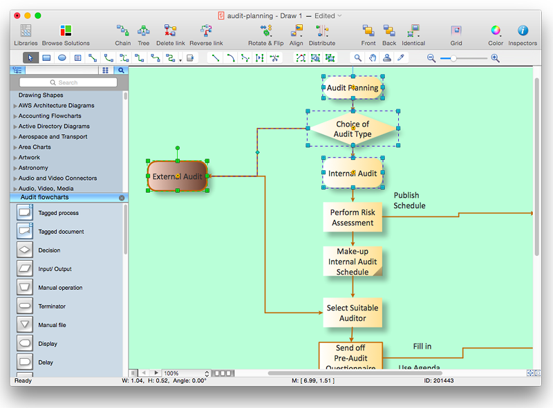 Dduplicate the object's formatting | ConceptDraw HelpDesk