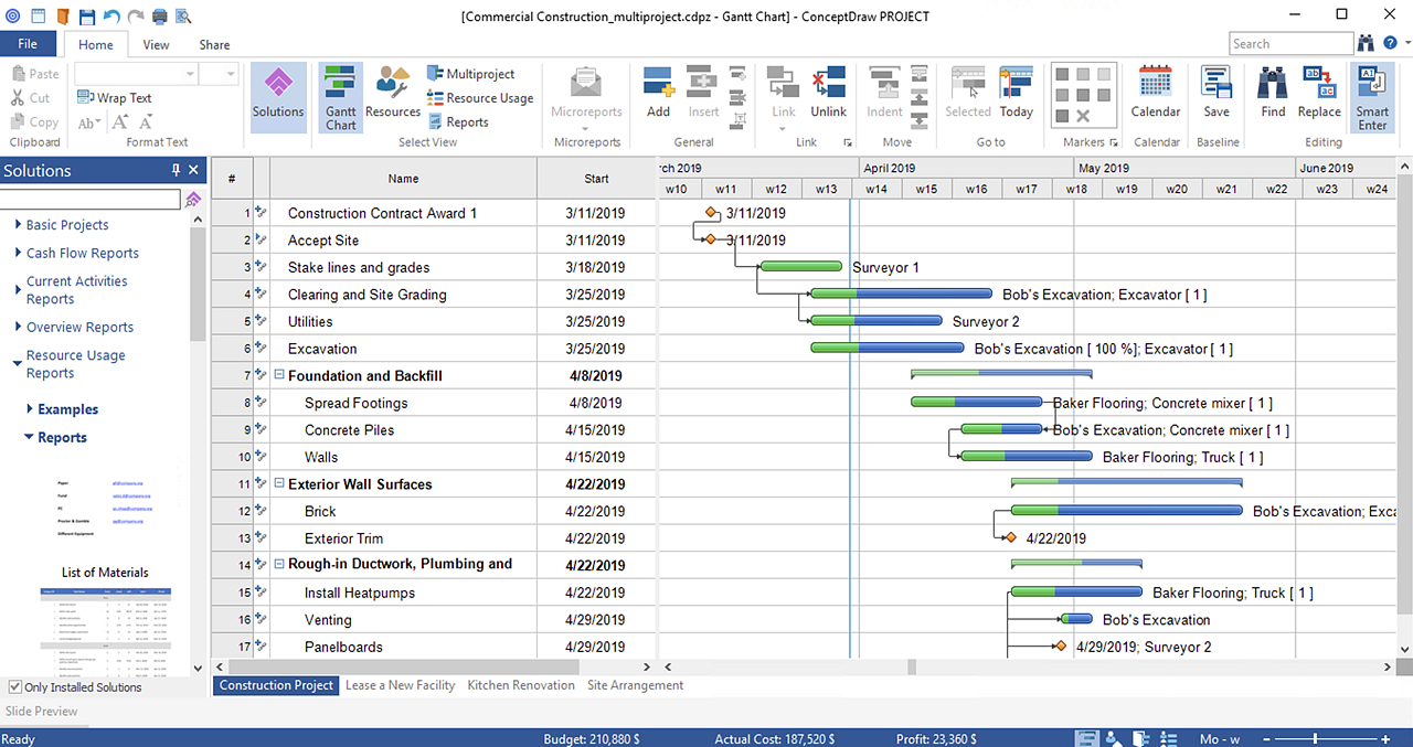 generate-project-reports