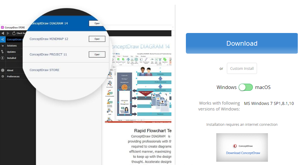 conceptdraw free download for windows 7