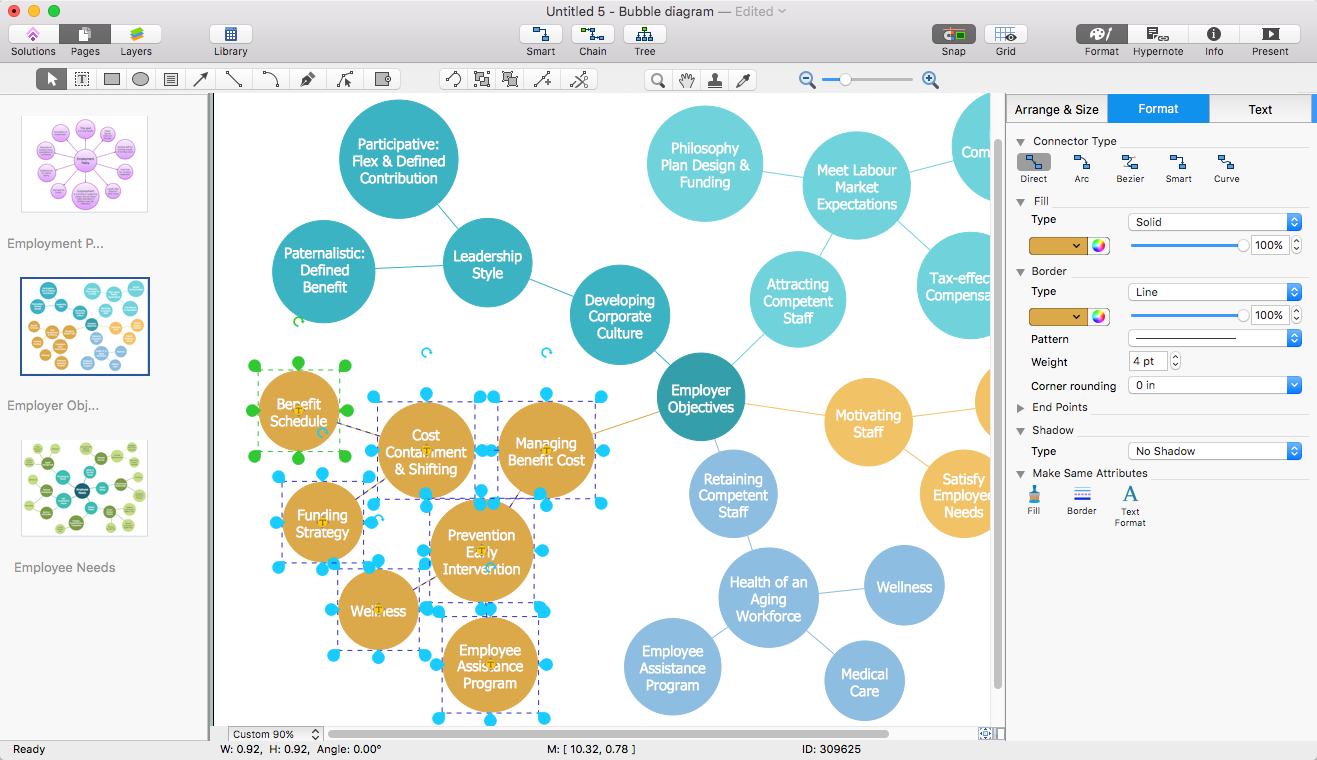 Create PowerPoint Presentation With A Bubble Diagram ConceptDraw HelpDesk