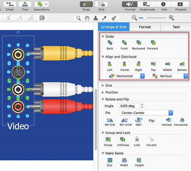 Making Hook-Up Diagram | ConceptDraw HelpDesk