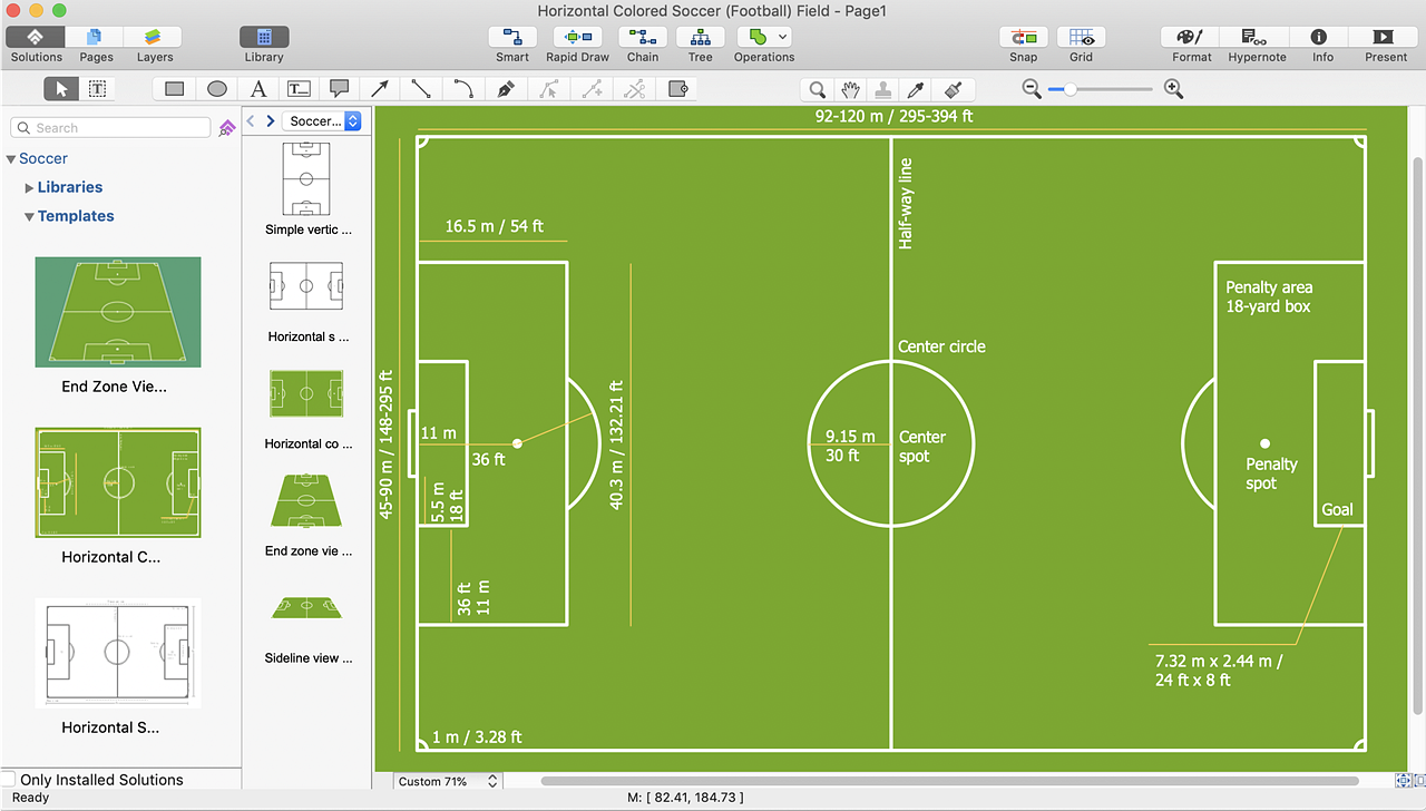 soccer position numbers 4 2 3 1