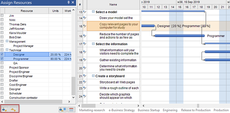 add sheet in conceptdraw project