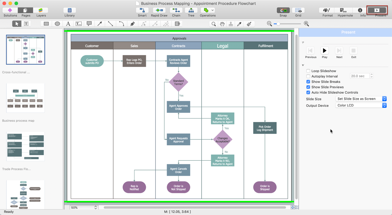 The Best Way to Present Your Diagrams | ConceptDraw HelpDesk